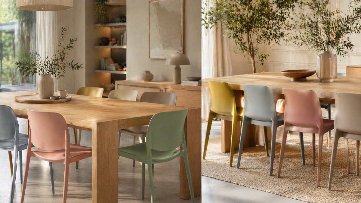 Le sedie leggere che funzionano davvero negli spazi moderni