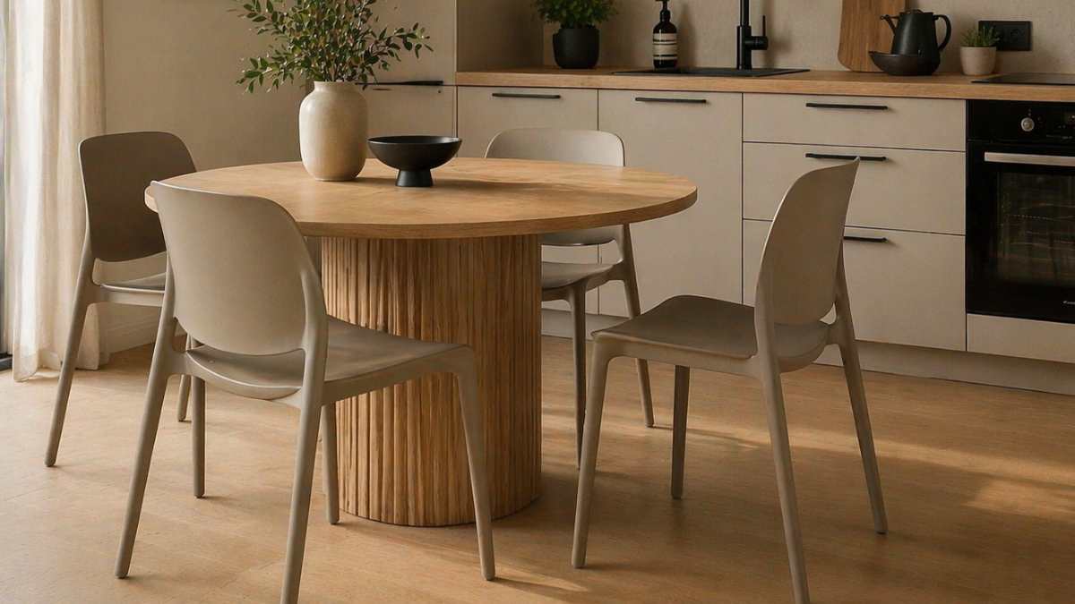 Quando diventano eleganti: legno, metallo e proporzioni giuste