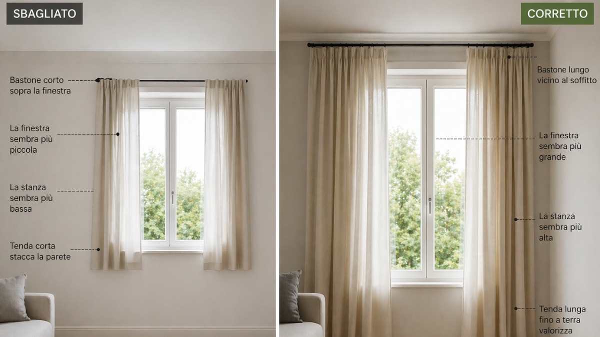 Allargare oltre la finestra fa sembrare tutto più grande