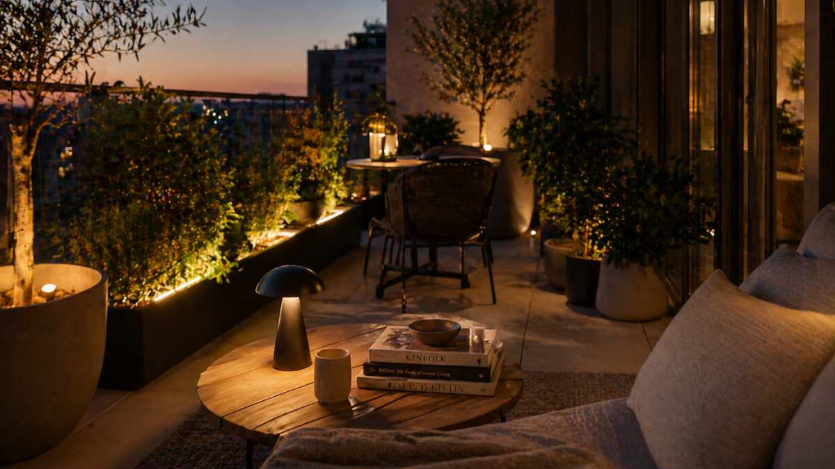 Balcone spento? Il trucco semplice per trasformarlo appena cala il sole