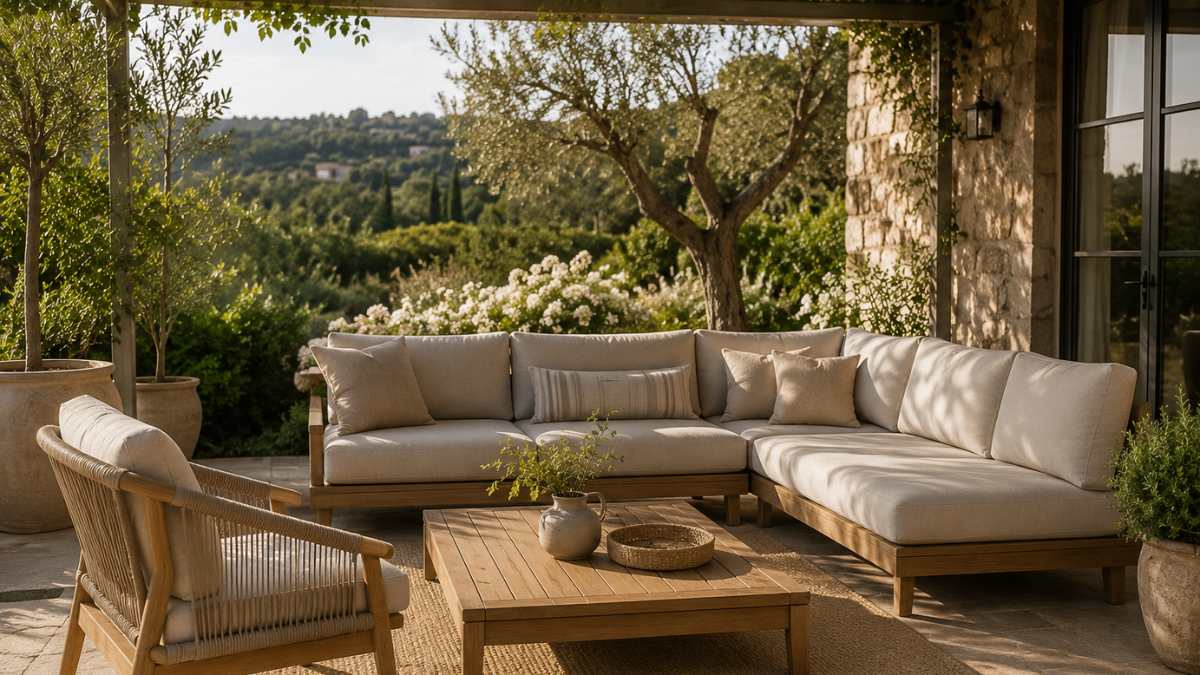 Outdoor più decorativo e meno “da grande distribuzione”