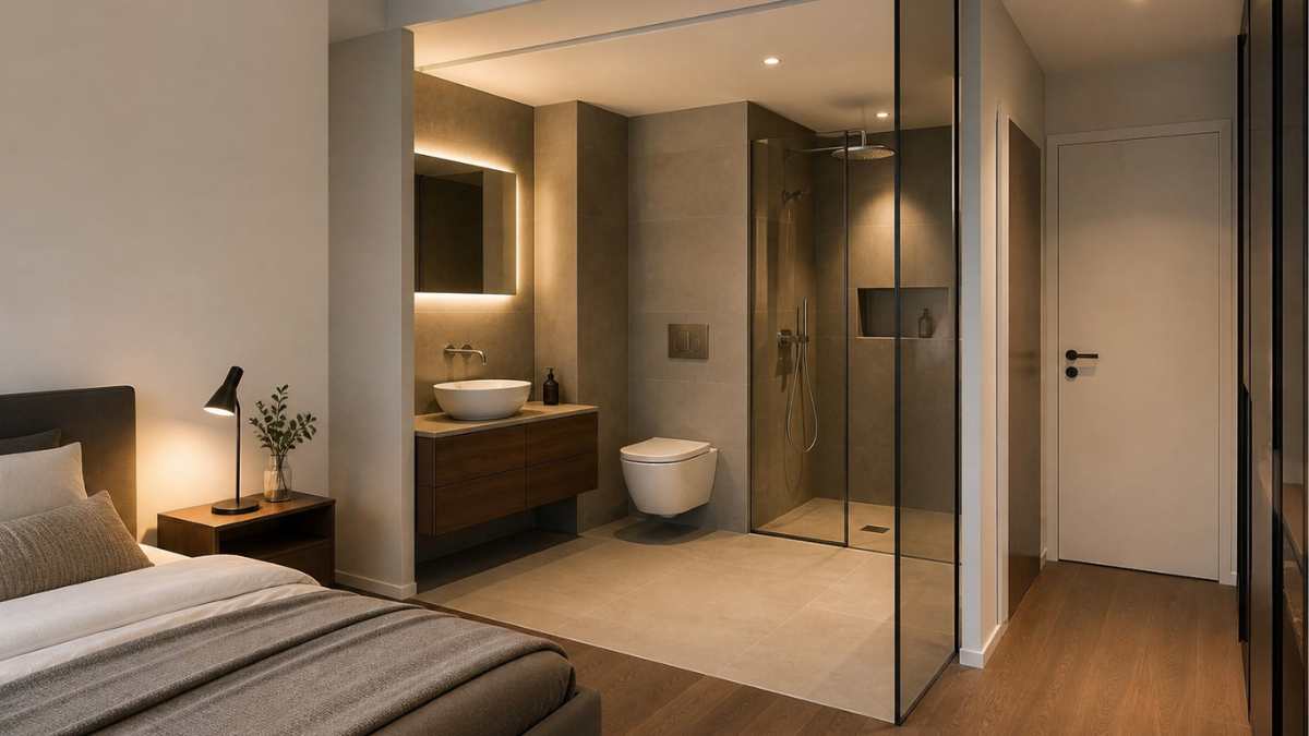 Ricavare un bagno in camera: vincoli, costi e problemi reali da considerare