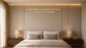 La testiera a parete intera: cos'è, quanto costa e come cambia completamente la camera da letto