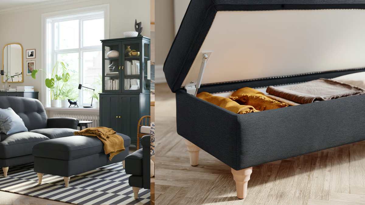 Per la camera minimal: IKEA Esseboda