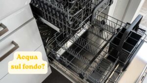 Lavastoviglie con acqua sul fondo: cosa stai sbagliando e quando devi intervenire