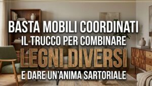 Legni diversi nella stessa stanza? La regola d'oro dei designer per evitare l'effetto "caos"