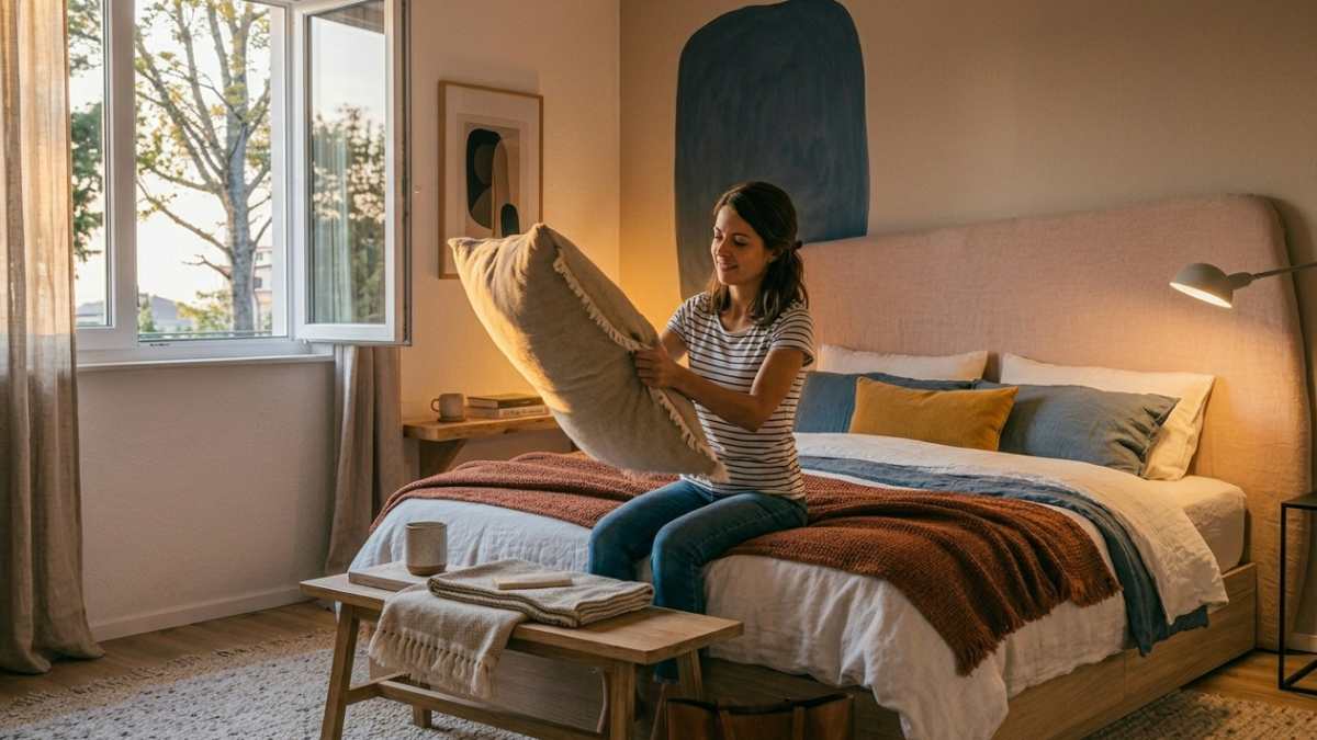 Non lavo più i cuscini del letto ogni settimana: faccio questo