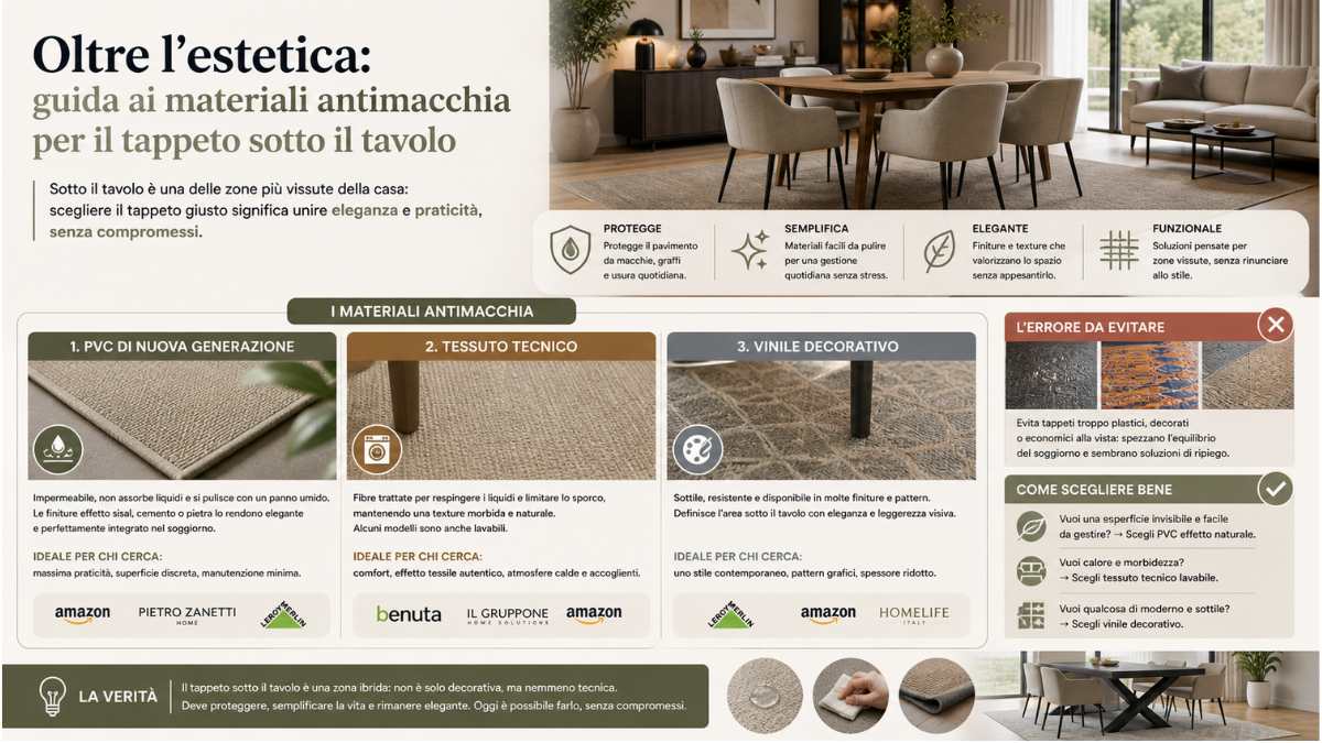 L’errore che rovina tutto (anche con il tappeto giusto)