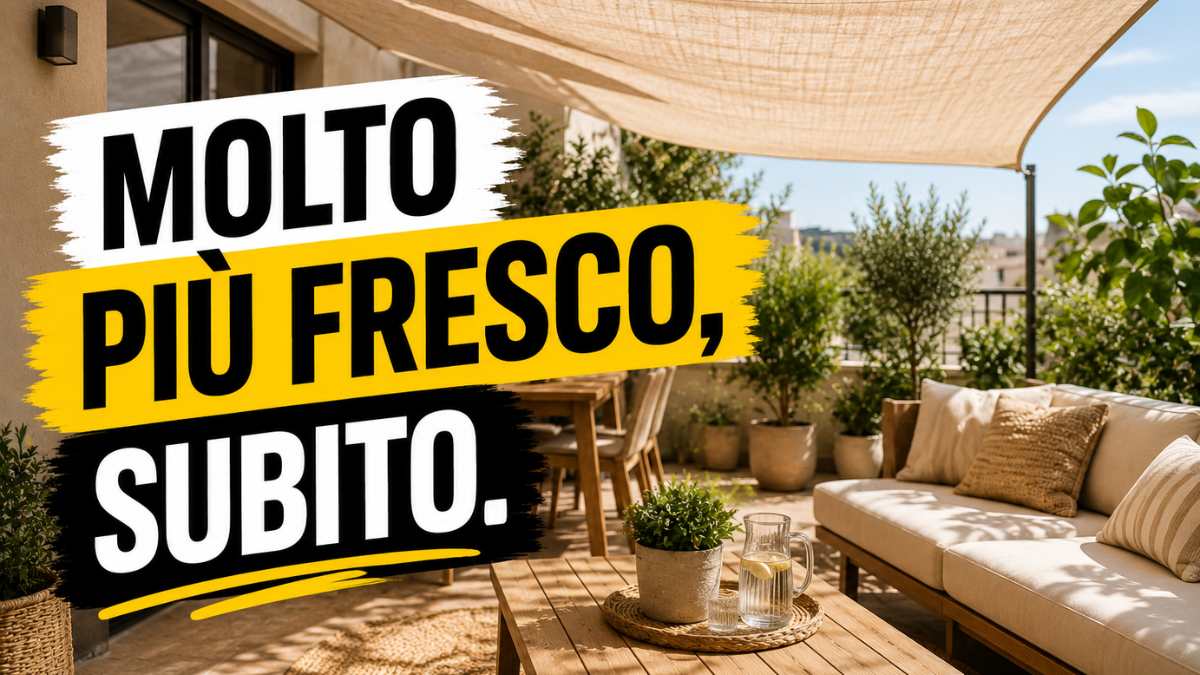 Perché i teli scuri impermeabili stanno sparendo dai terrazzi moderni