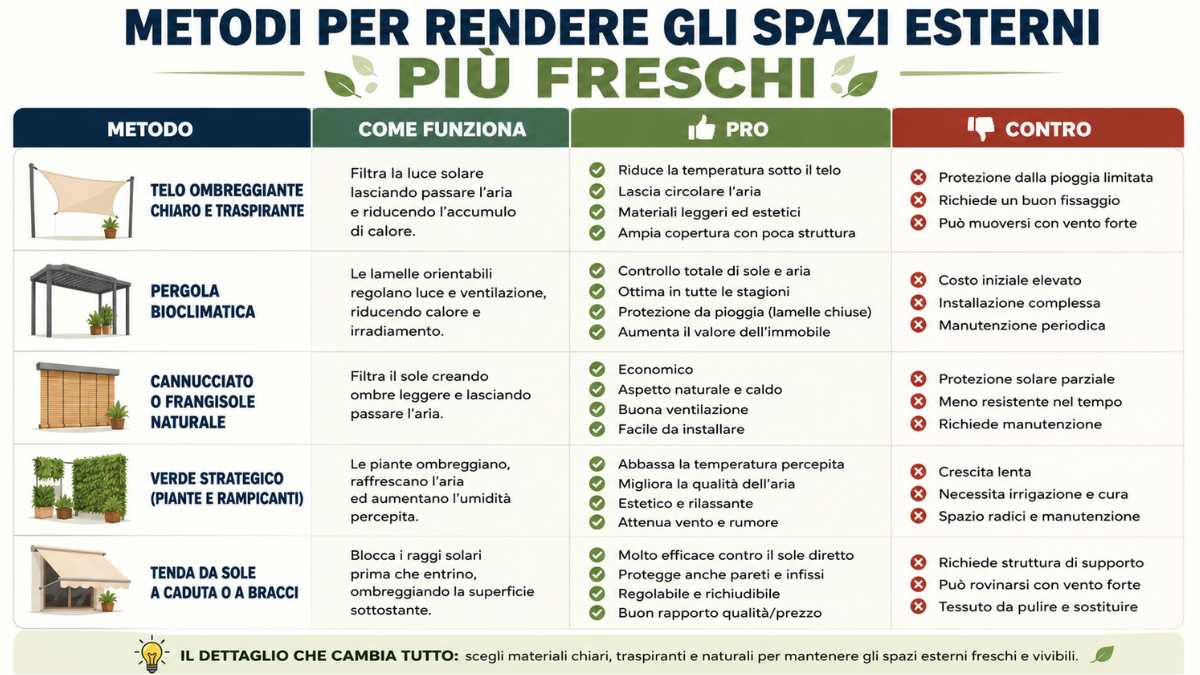 Il problema non è l'ombra, ma il tipo di ombra