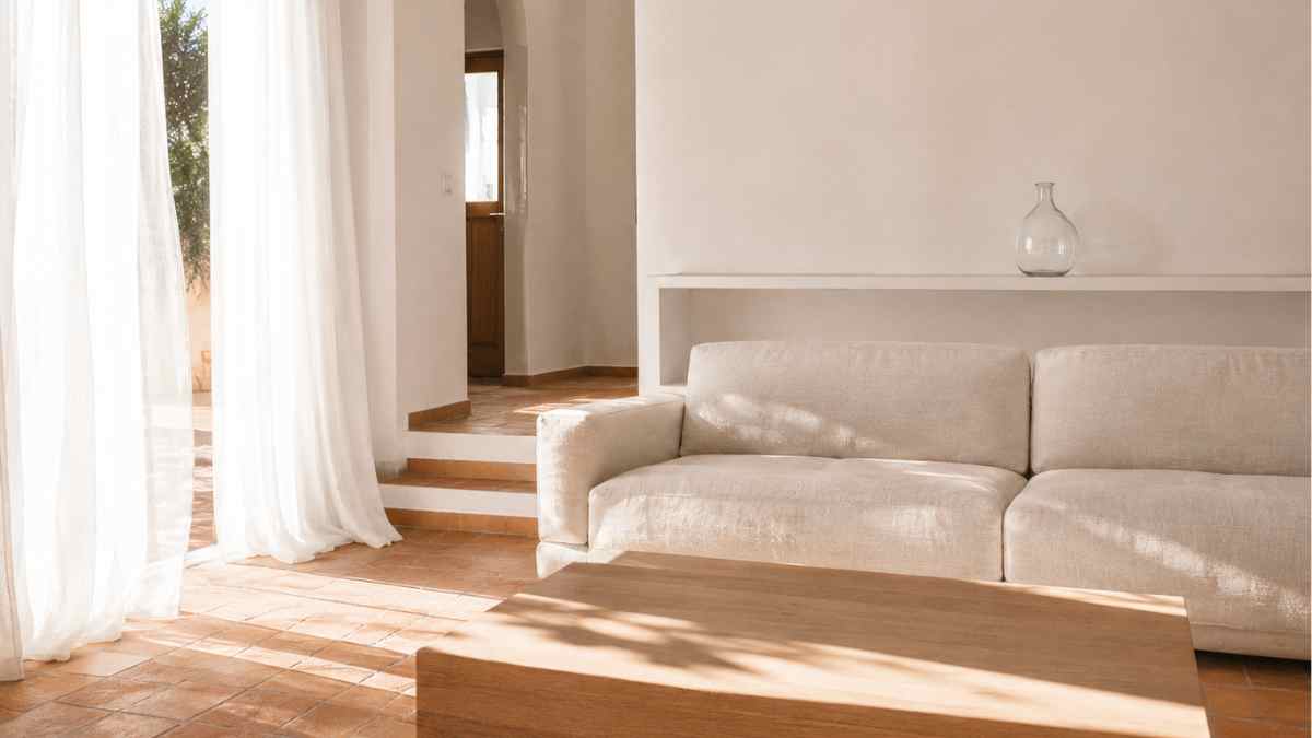 La regola dello "svuotamento estivo": come fare decluttering visivo per far respirare le stanze durante i mesi caldi