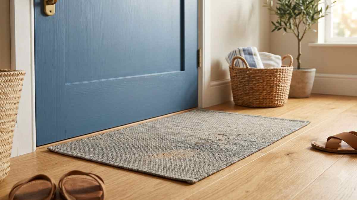 Il tappeto che organizza senza toccare le pareti