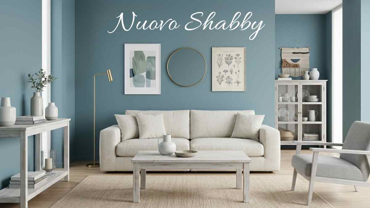 Carta da zucchero e shabby chic moderno: il binomio cromatico per una casa romantica ma contemporanea