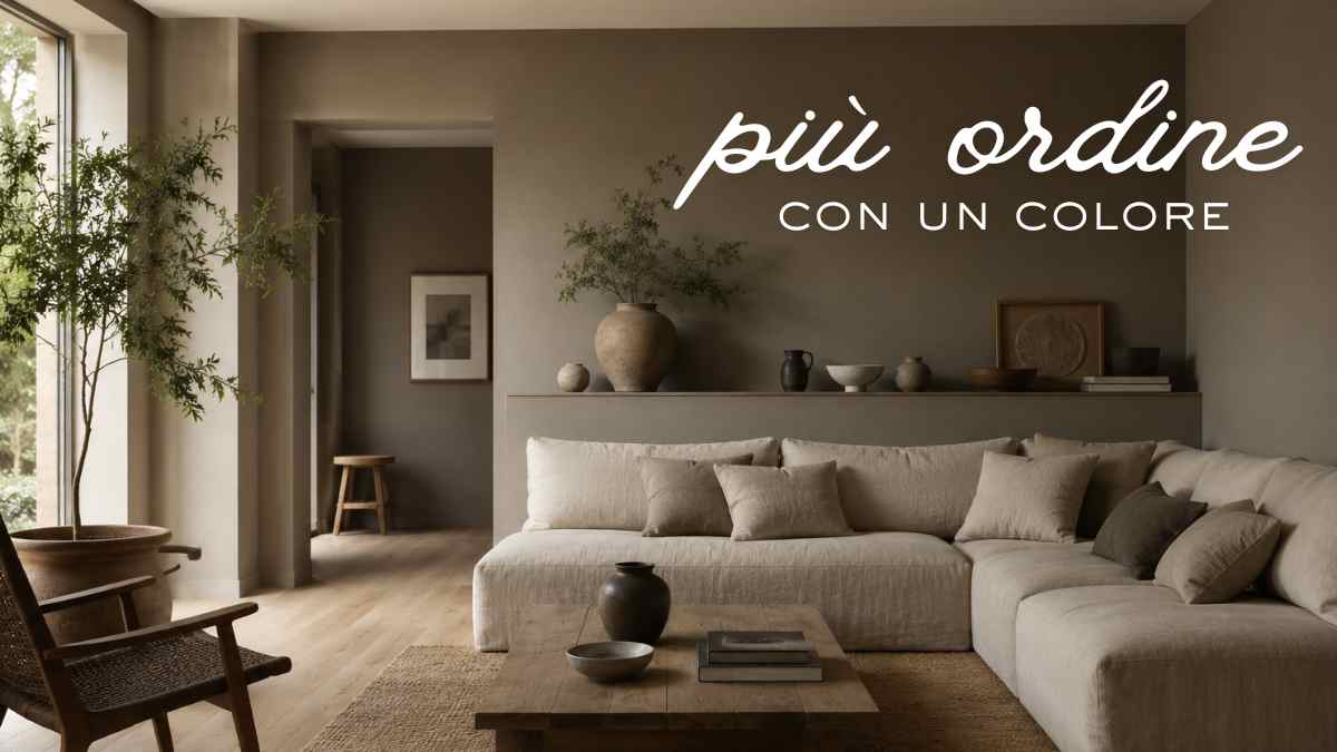 Il colore che fa sembrare ogni stanza più ordinata (senza nemmeno pulire)