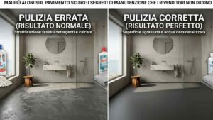 Mai più aloni sul pavimento scuro: i segreti di manutenzione che i rivenditori non dicono