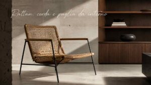 Corda, paglia e rattan: i segreti per abbinare le fibre naturali al design contemporaneo