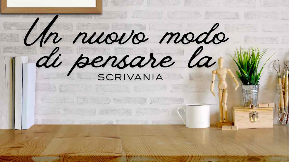 Bastano due mensole: l'idea geniale per creare una scrivania invisibile a costo quasi zero