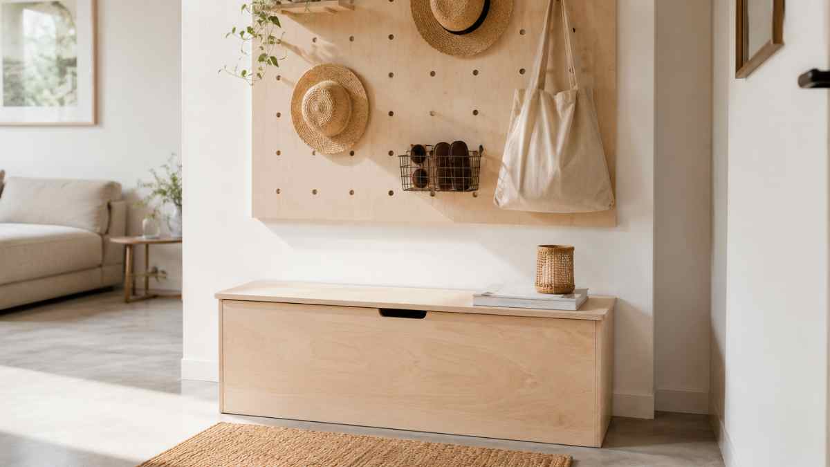 L’ingresso è sempre in disordine? La soluzione che sta salvando le case piccole in estate