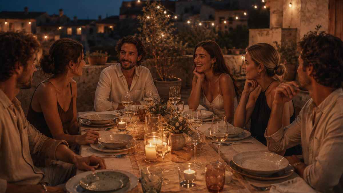 Il centro tavola che non occupa tutto lo spazio
