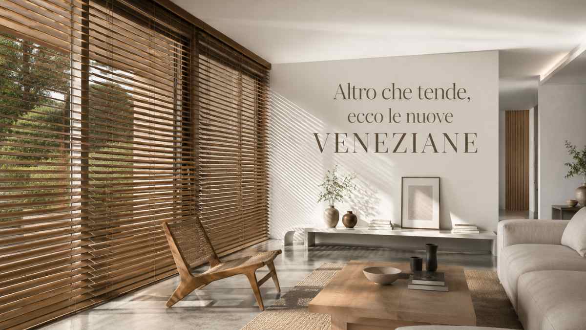 Non solo tende: come usare le veneziane di design per catturare e diffondere la luce naturale