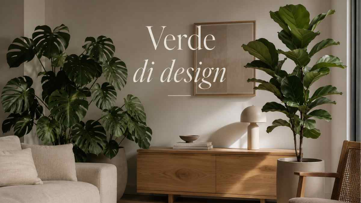 Verde d’interno: come i designer usano le piante per definire lo stile di casa