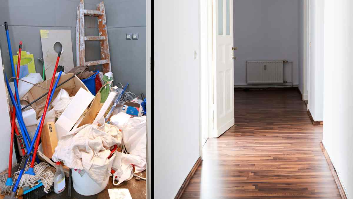 L'ingresso, il primo punto in cui tutto si accumula