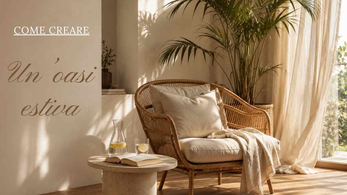 L'errore della seduta scomoda: come creare un'oasi estiva per leggere che batte la tentazione del display