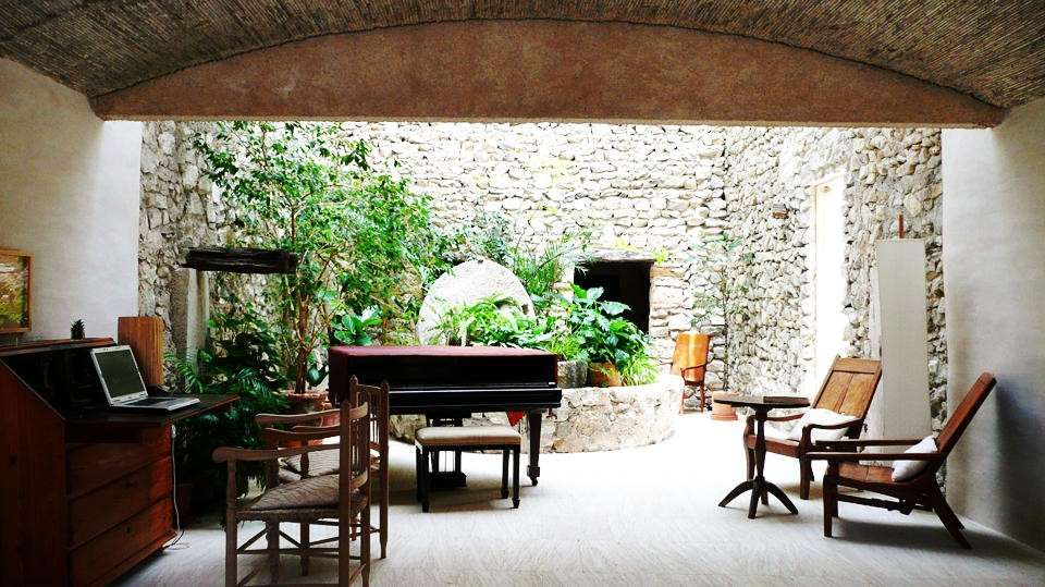 Angolo relax in una villa di campagna