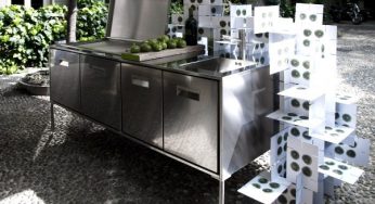 Arclinea presenta la cucina Artusi in versione outdoor