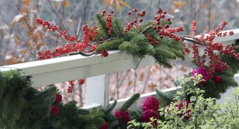 Decorazioni di Natale per il terrazzo: le idee più romantiche
