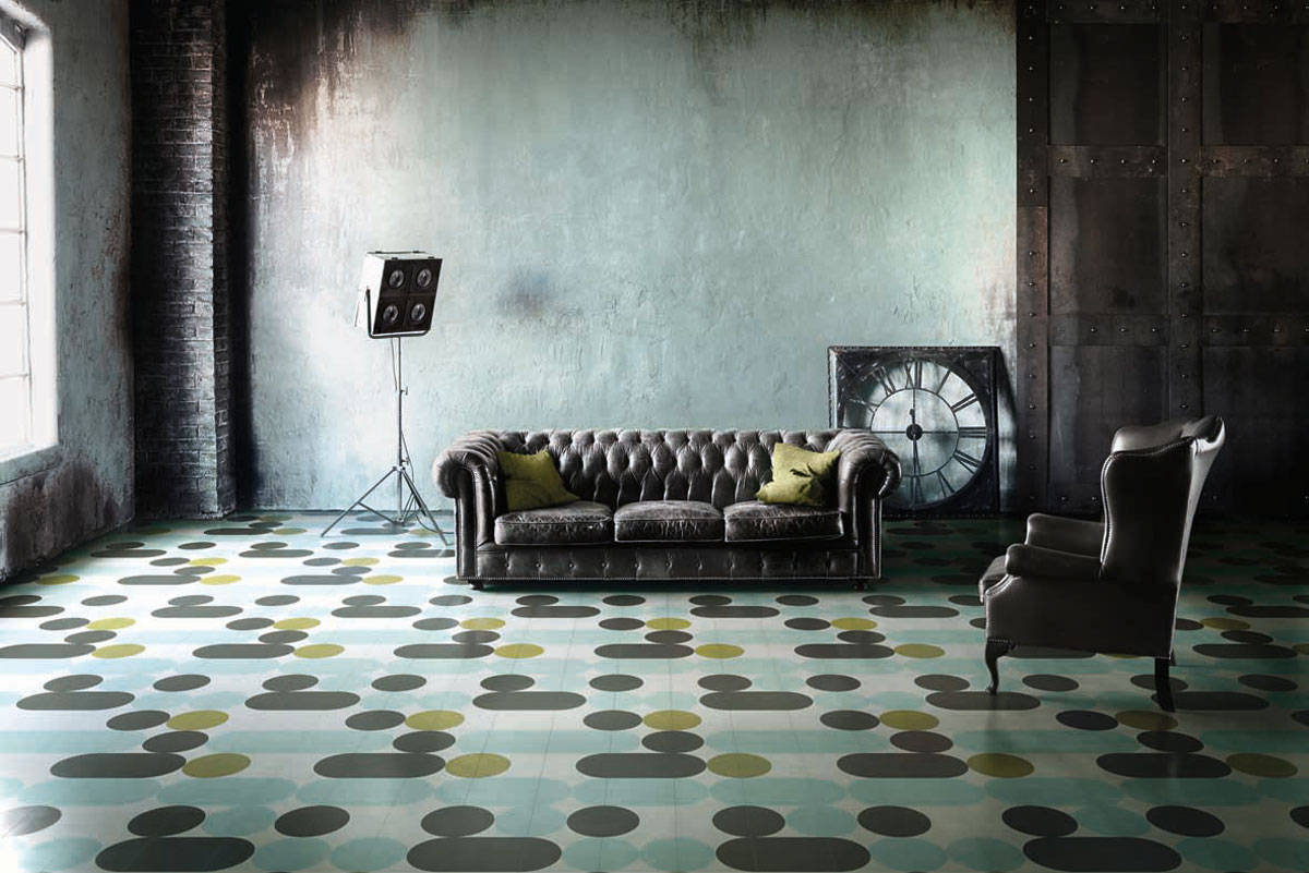 India Mahdavi per la linea Bisazza Cementiles