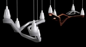 Peugeot Design Lab presenta la lampada Onyx in anteprima al Salone del Mobile 2015