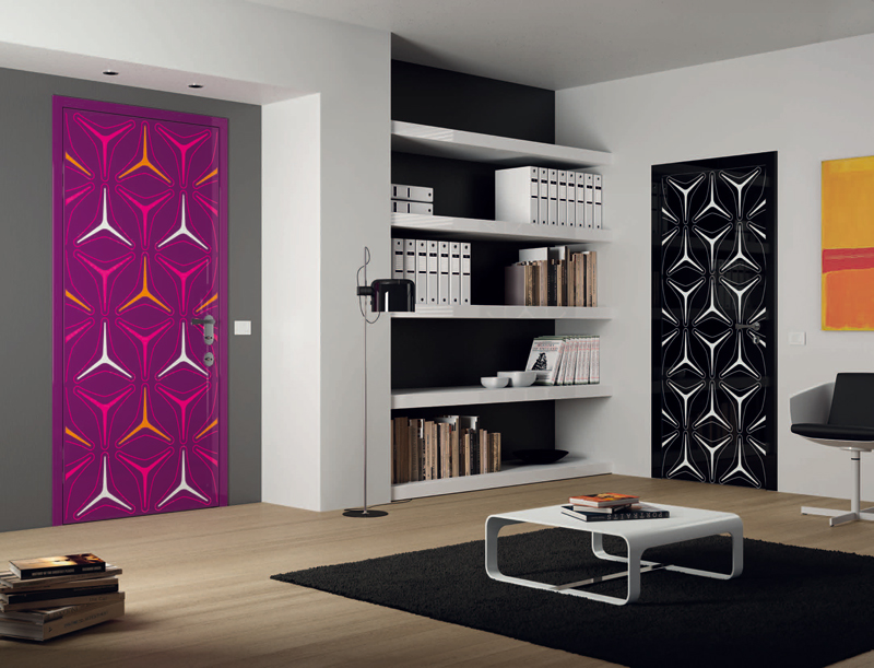 Porte colorate per interni per un tocco di stile in casa
