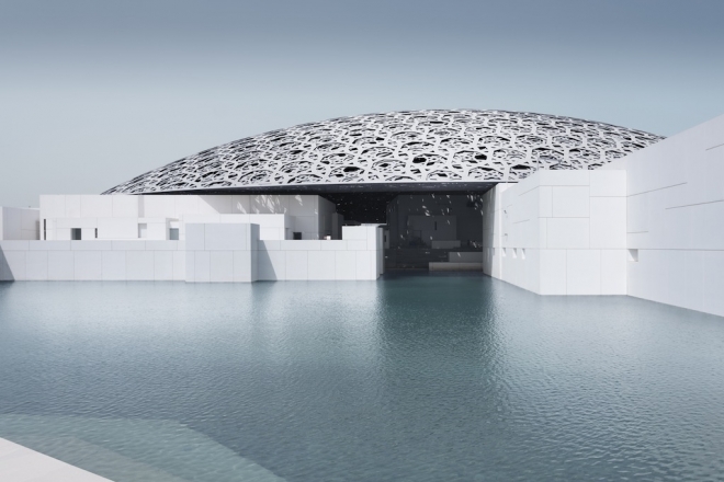 Struttura Louvre Abu Dhabi