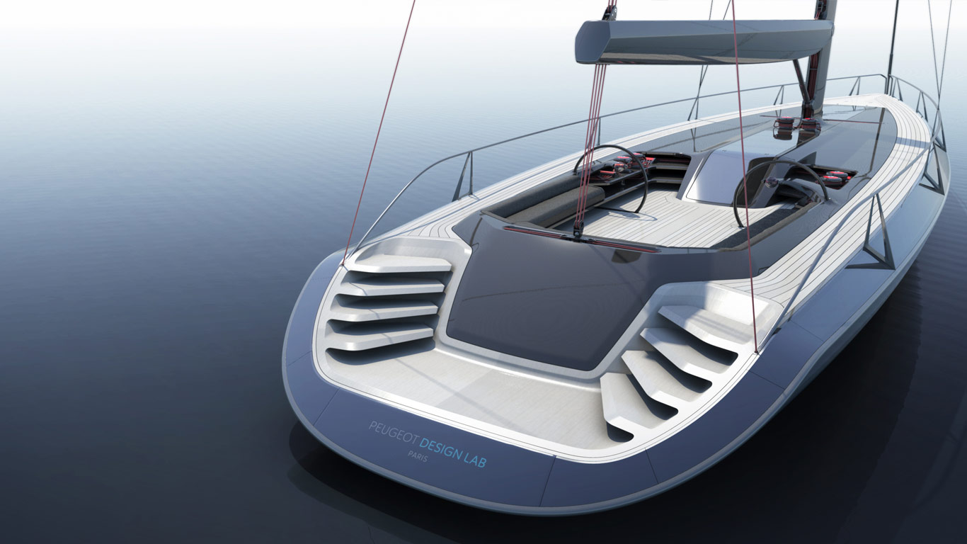Peugeot Design Lab presenta il Concept Yacht dal design ultramoderno
