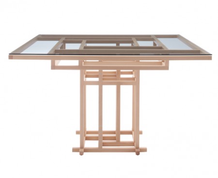 Tavoli Ligne Roset: Antigone con struttura in legno