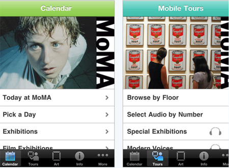 app MoMA iPhone