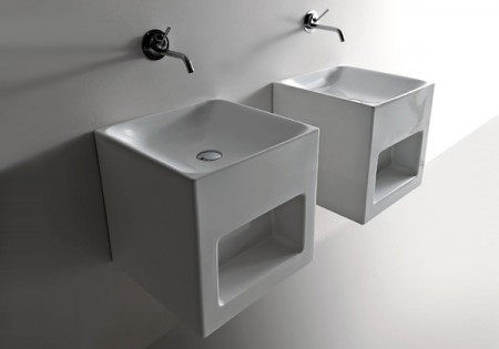 Kerasan bagno: Serie Cento di Marc Sadler