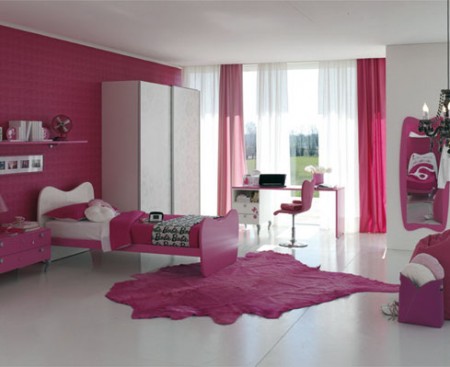 Camerette Doimo: linea Cityline Barbie Gloss