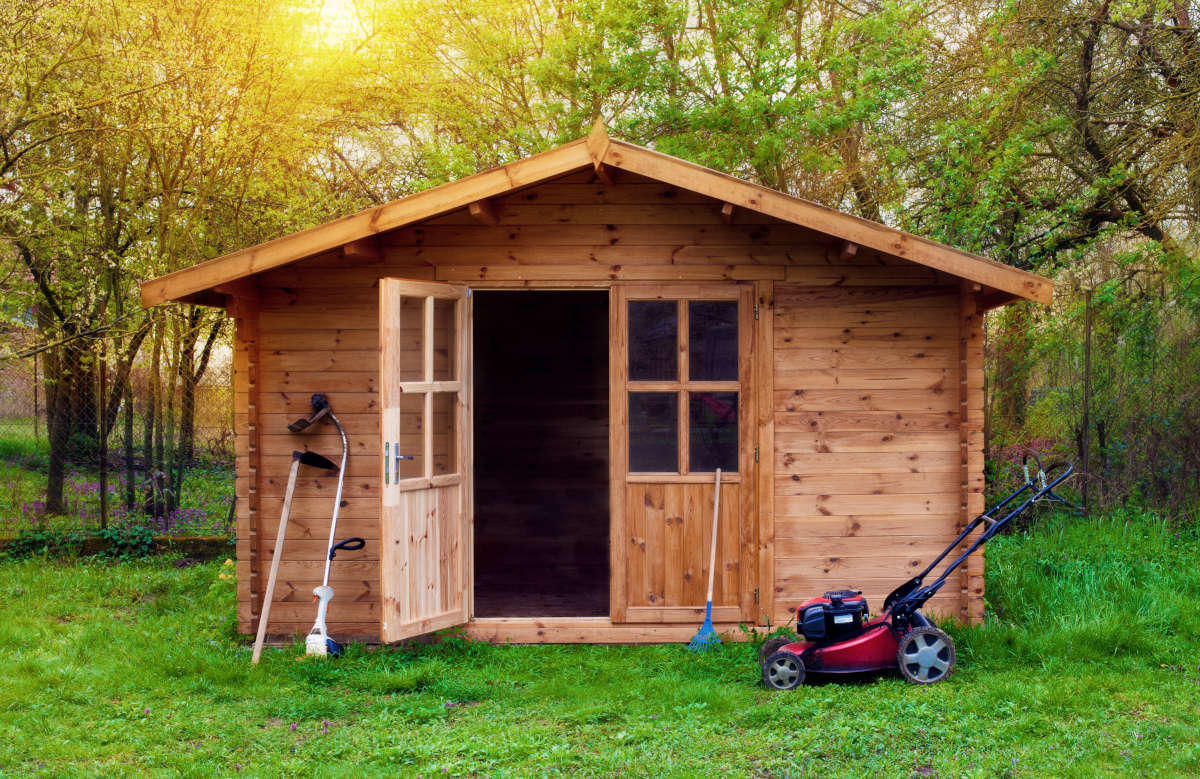 casetta giardino in legno