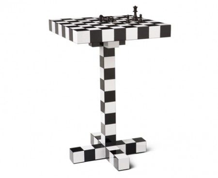 Tavolo Moooi: Chess Table ispirato al gioco degli scacchi