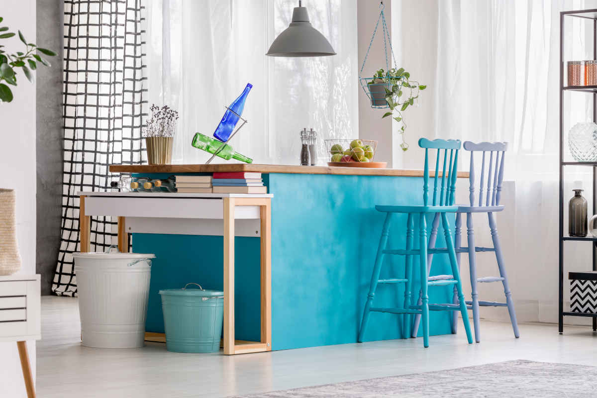 cucina acquamarina