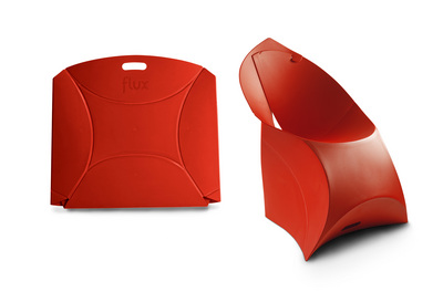 Flux Chair, la sedia pieghevole e trasportabile di Jacobs & Shouten