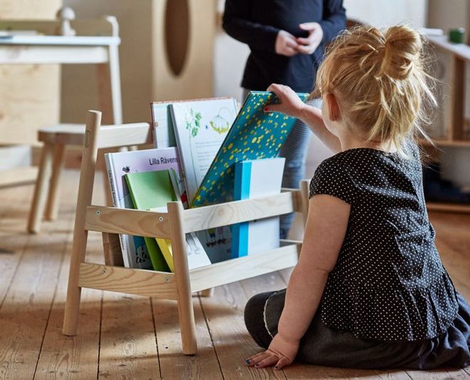 7 librerie in stile montessori da Pinterest