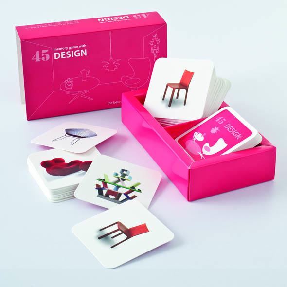 45 Design: il memory game dedicato agli appassionati di design