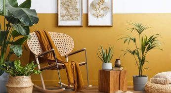 Giallo ocra, come abbinare il colore di interior design del 2023