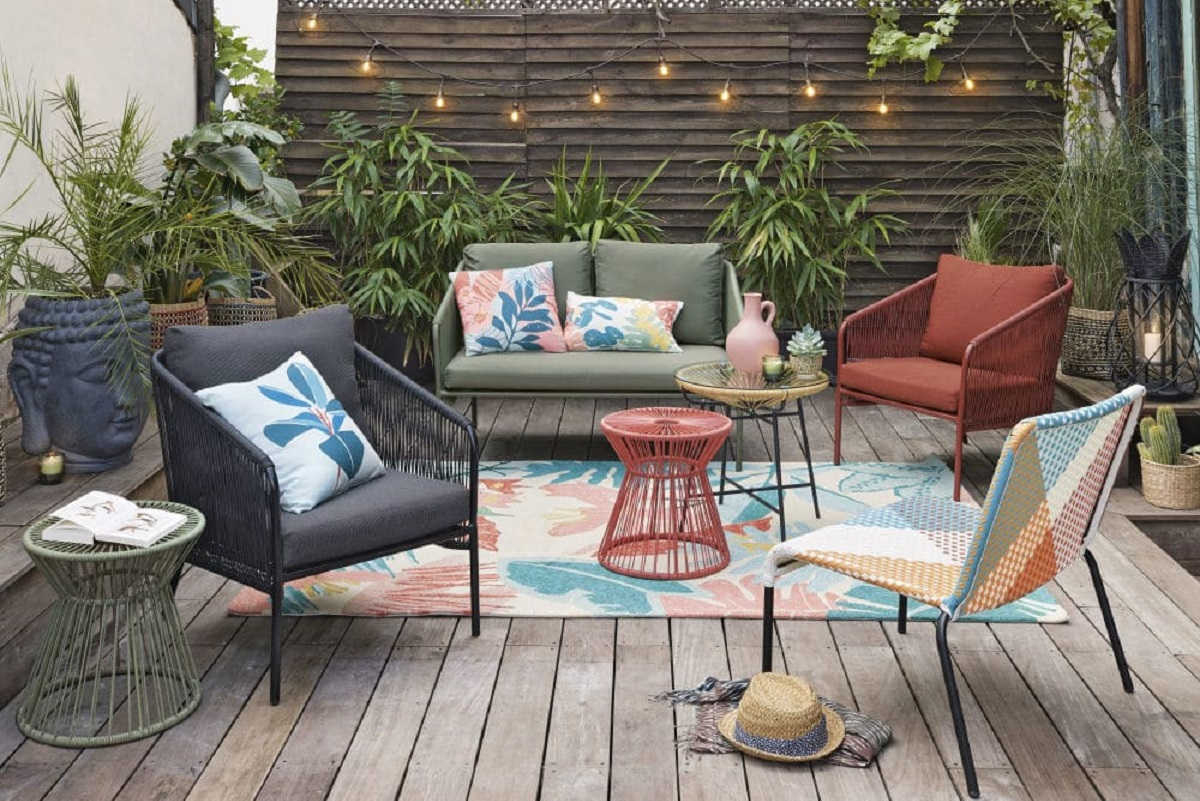 poltrone e divani da giardino maisons du monde