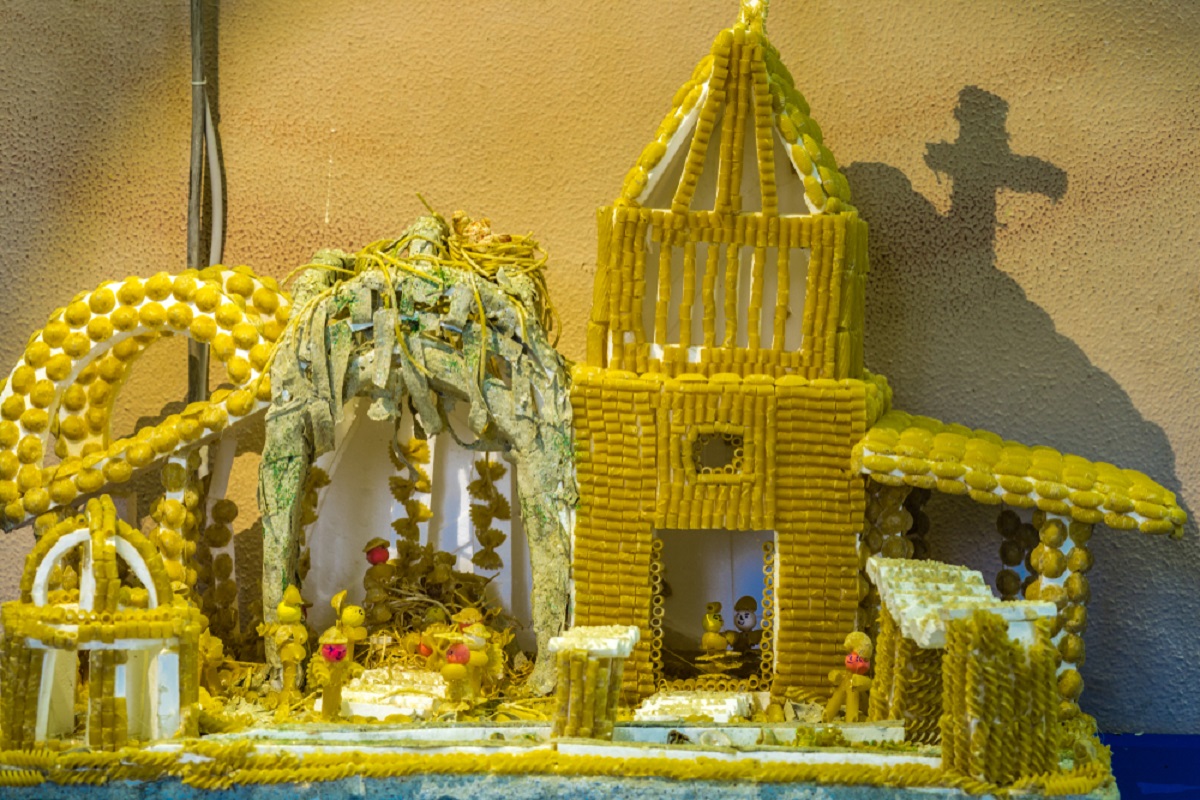 presepe di pasta fai da te