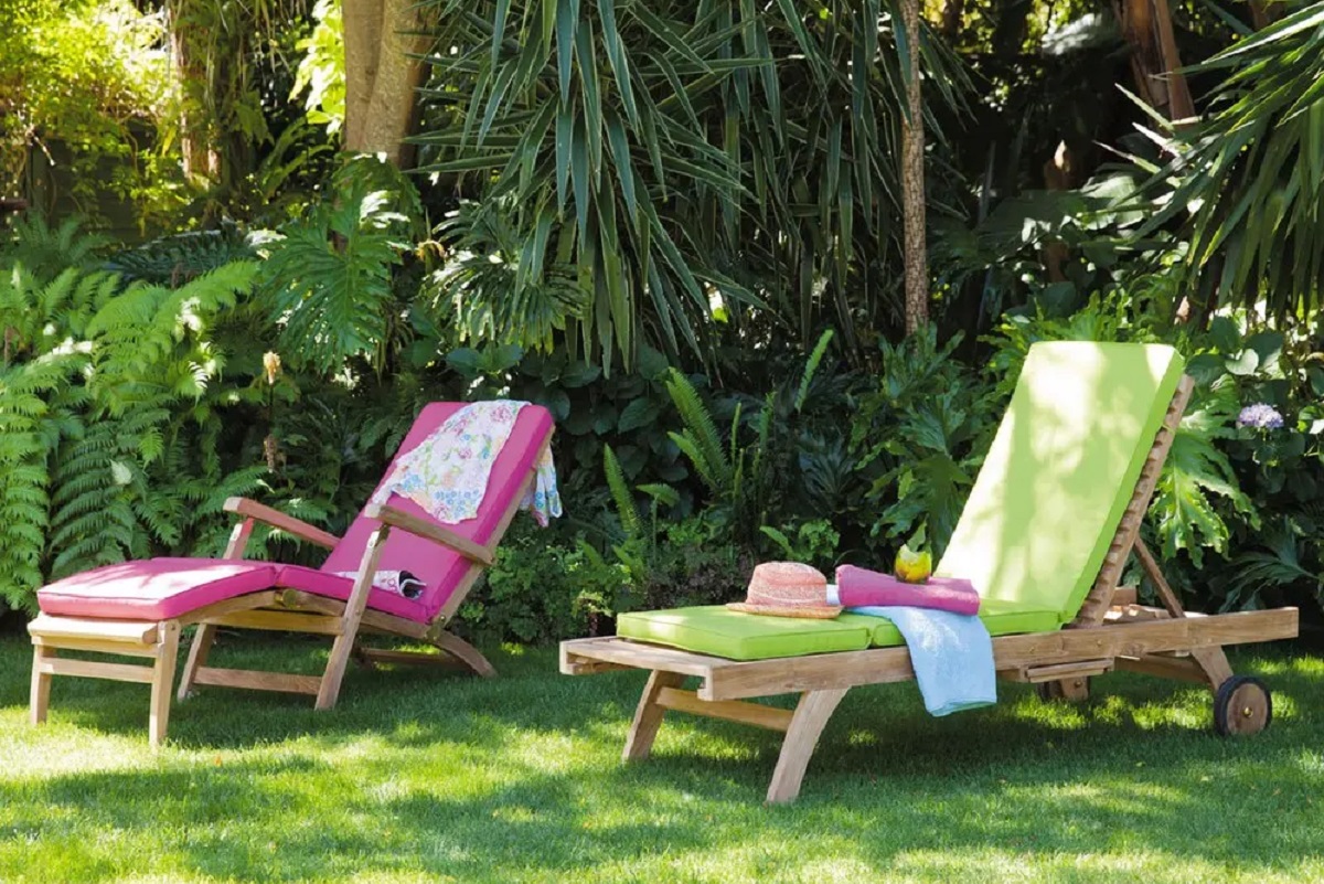 sedie sdraio lettini chaise longue materassini Maisons du Monde