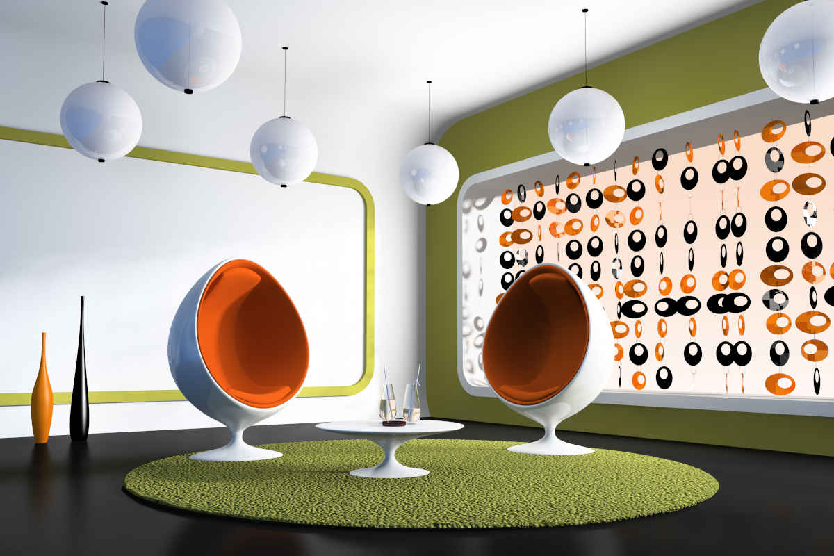 space age interior design